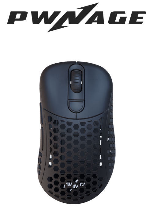 Pwnage Ultra Custom Wireless Gaming Mouse - Black