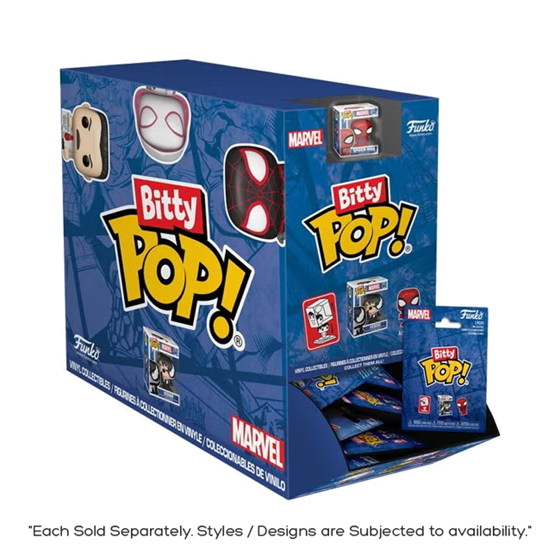Bitty Pop! Marvel: Spider-Man Singles Mystery Pack
