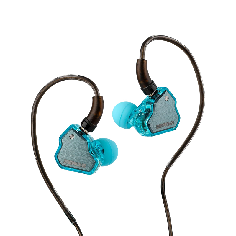 7HZ Zero:2 TypeC Wired Gaming In-Ear Monitor Blue with MIC