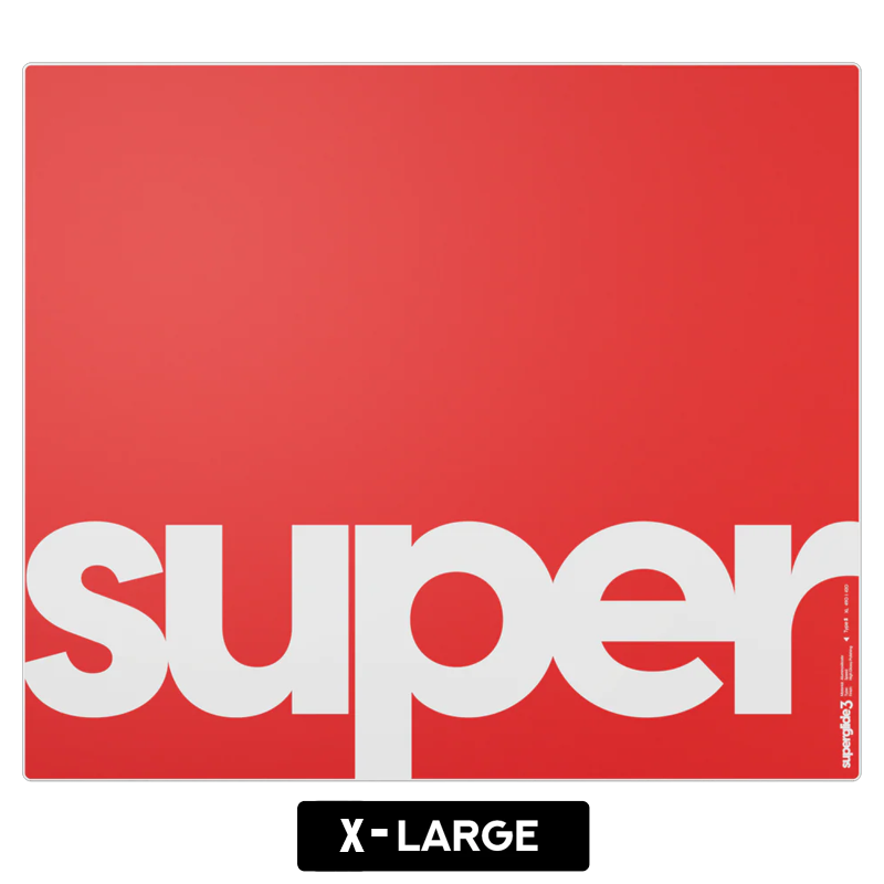 Pulsar Superglide Pad v3 XL Glass Mouse Pad Red Type-S