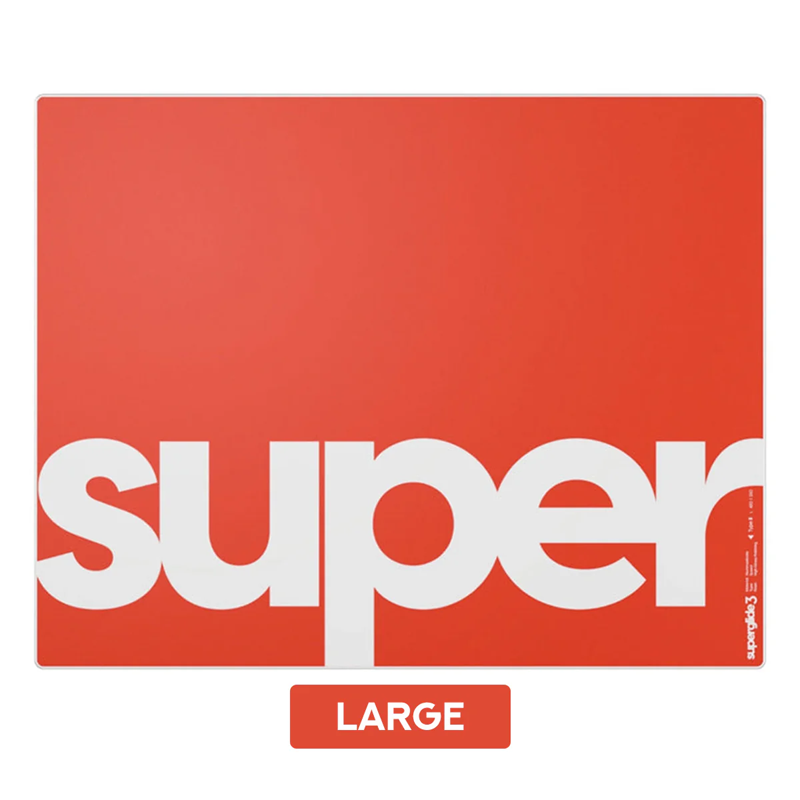 Pulsar Superglide Pad V3 (L) Glass Mouse Pad Type-S Red 