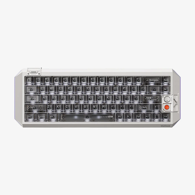 MelGeek Centauri Gaming Keyboard 60-Key Hall Effect Wired ANSI 