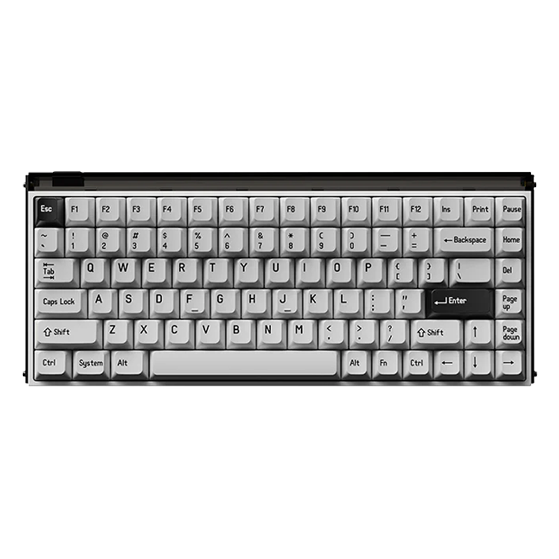 MelGeek MADE84 84Keys Ultra+ Wired Gaming Keyboard Black