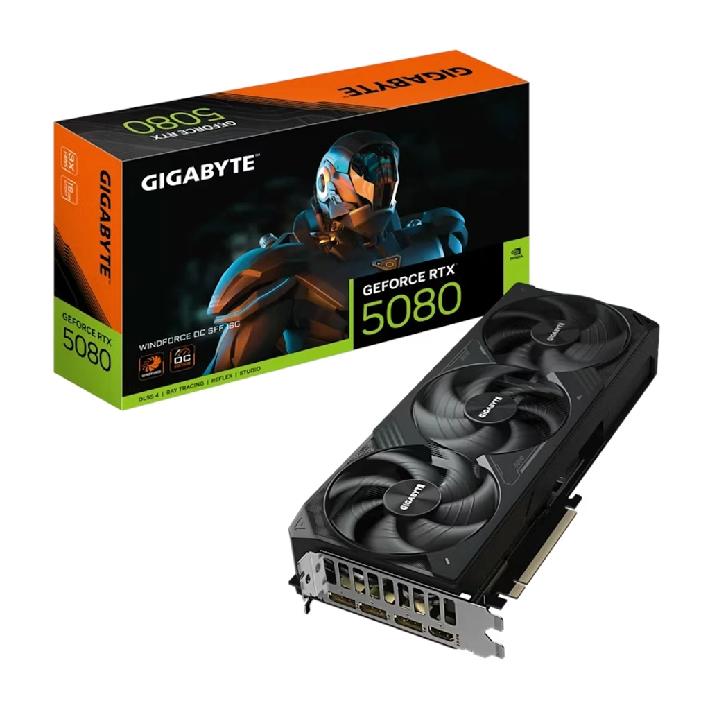 Nvidia GIGABYTE GeForce RTX 5080 Gaming OC 16GB Graphic Card
