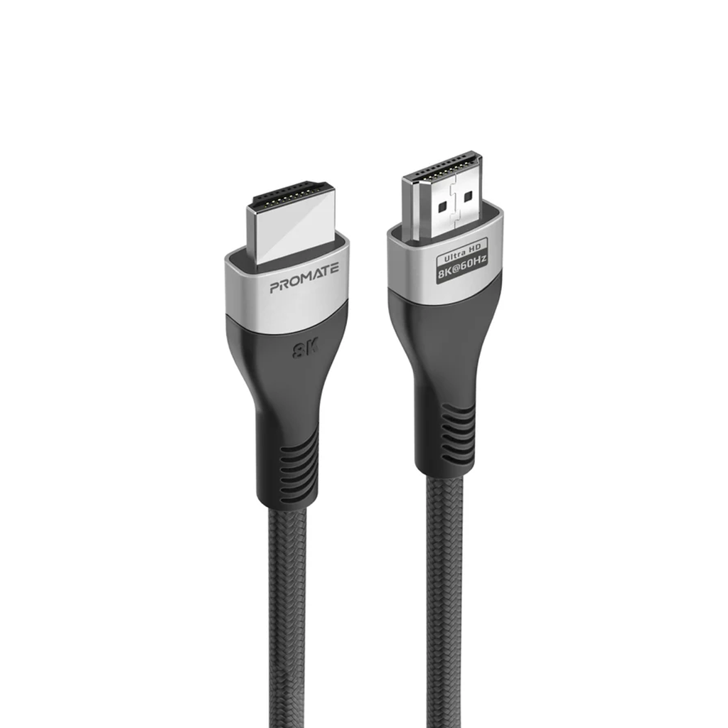 Promate Certified Ultra-High-Speed 8K 3M HDMI 2.1 Cable