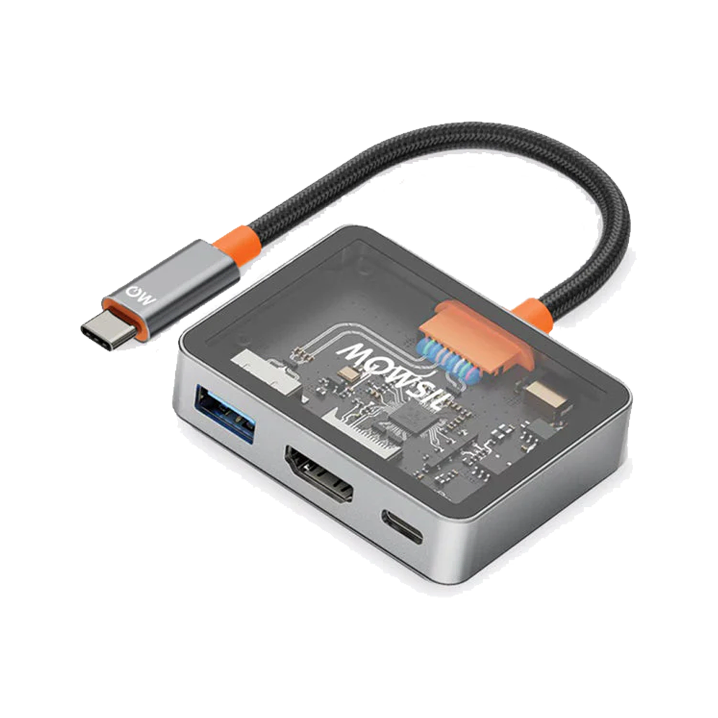 Mowsil USB-C to HDMI Multiport Adapter  Zinc Alloy
