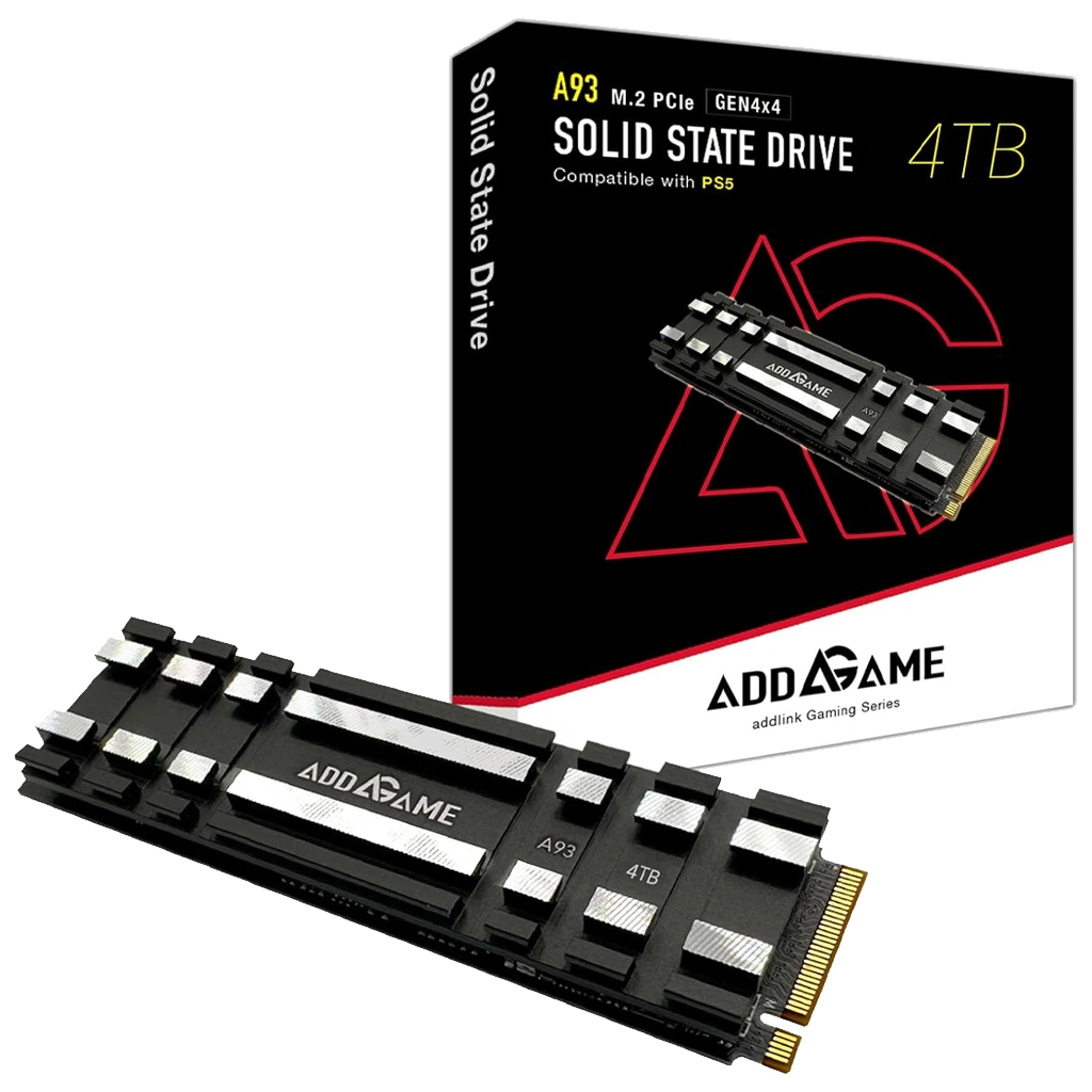 A93 Addlink 4TB SSD W/ HeatSink