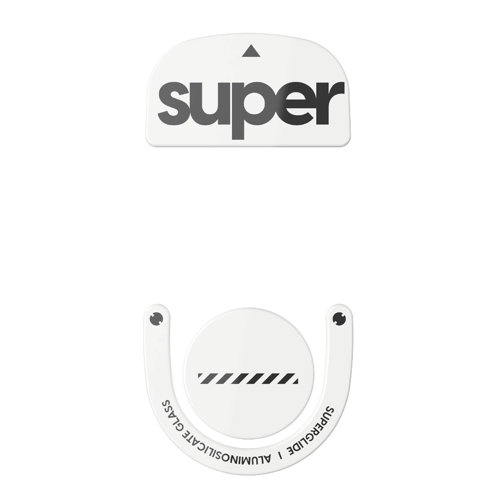 Pulsar Logitech G Pro Superlight Superglide Type-C Mouse Skates White 