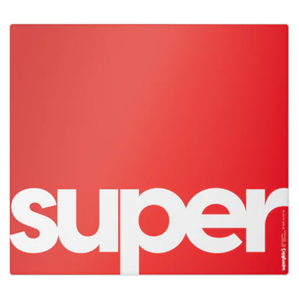 Pulsar Superglide3 Glass (XLE) Type-S Mouse Pad Red 