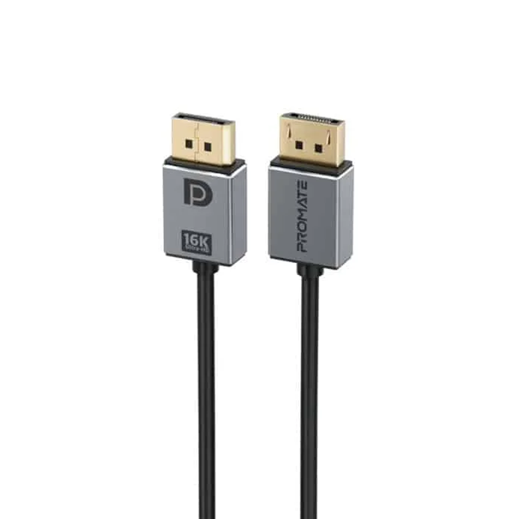 Promate DPLink-16K 60Hz HD DisplayPort 2 Meter