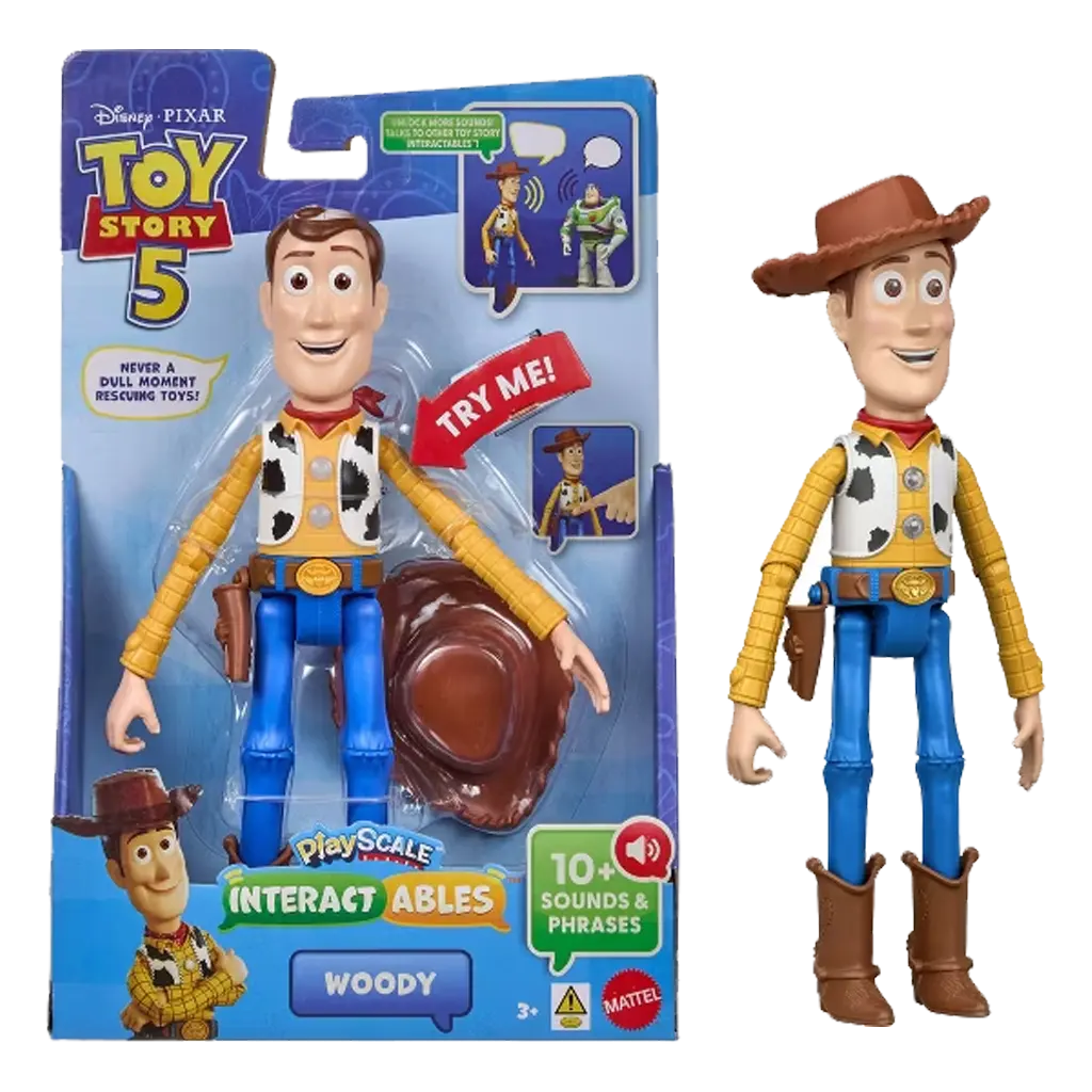 Mattel Toy Story 5 - Woody Playscale Feature Figure