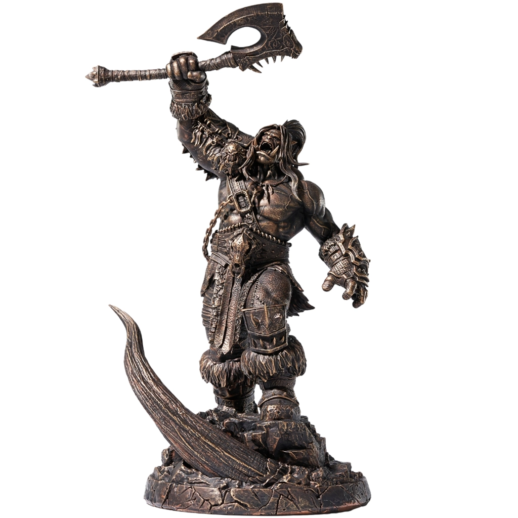 Blizzard World of Warcraft Grommash Hellscream Statue