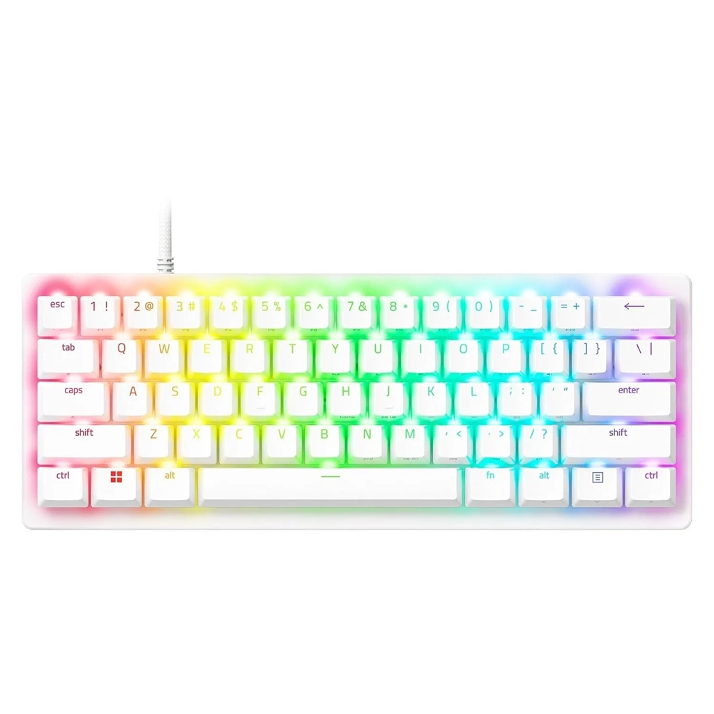 Razer HuntsMan V3 Pro Tenkeyless Esports Keyboard Analog Optical Switches Gen 2 White