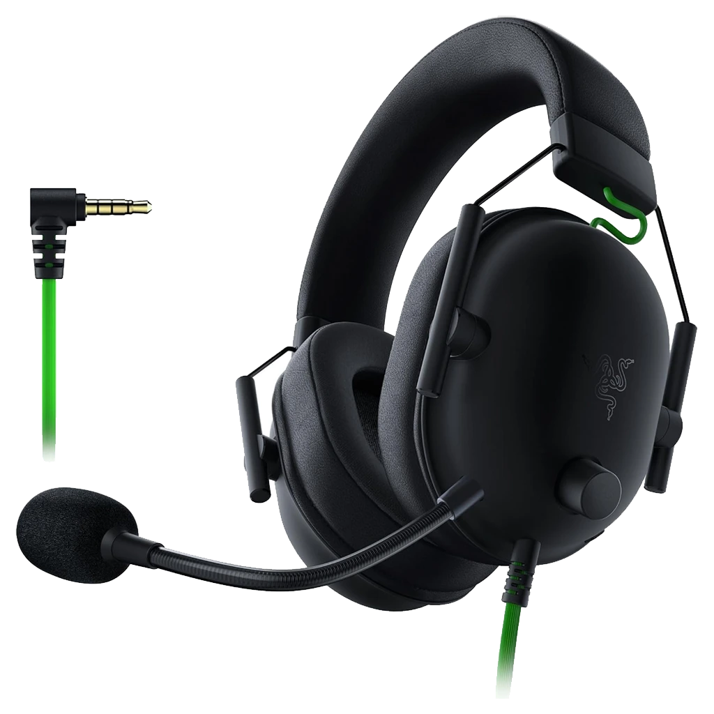 Razer BlackShark V2 X Esports 7.1 Surround Sound Wired Gaming Headset Black Edition