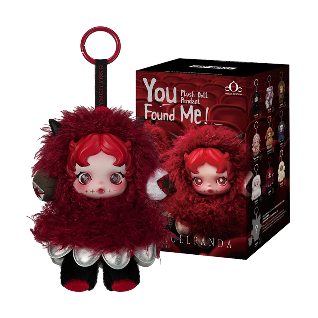 Pop Mart Skullpanda You Found Me! Series Doll Pendant Random Plush
