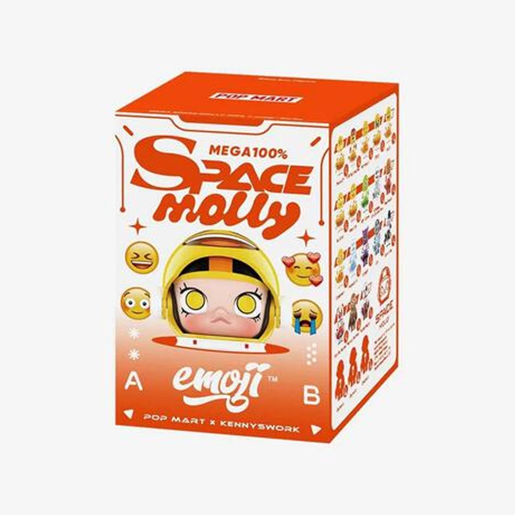 Pop Mart Mega Space Molly × Emoji Series Random Figure