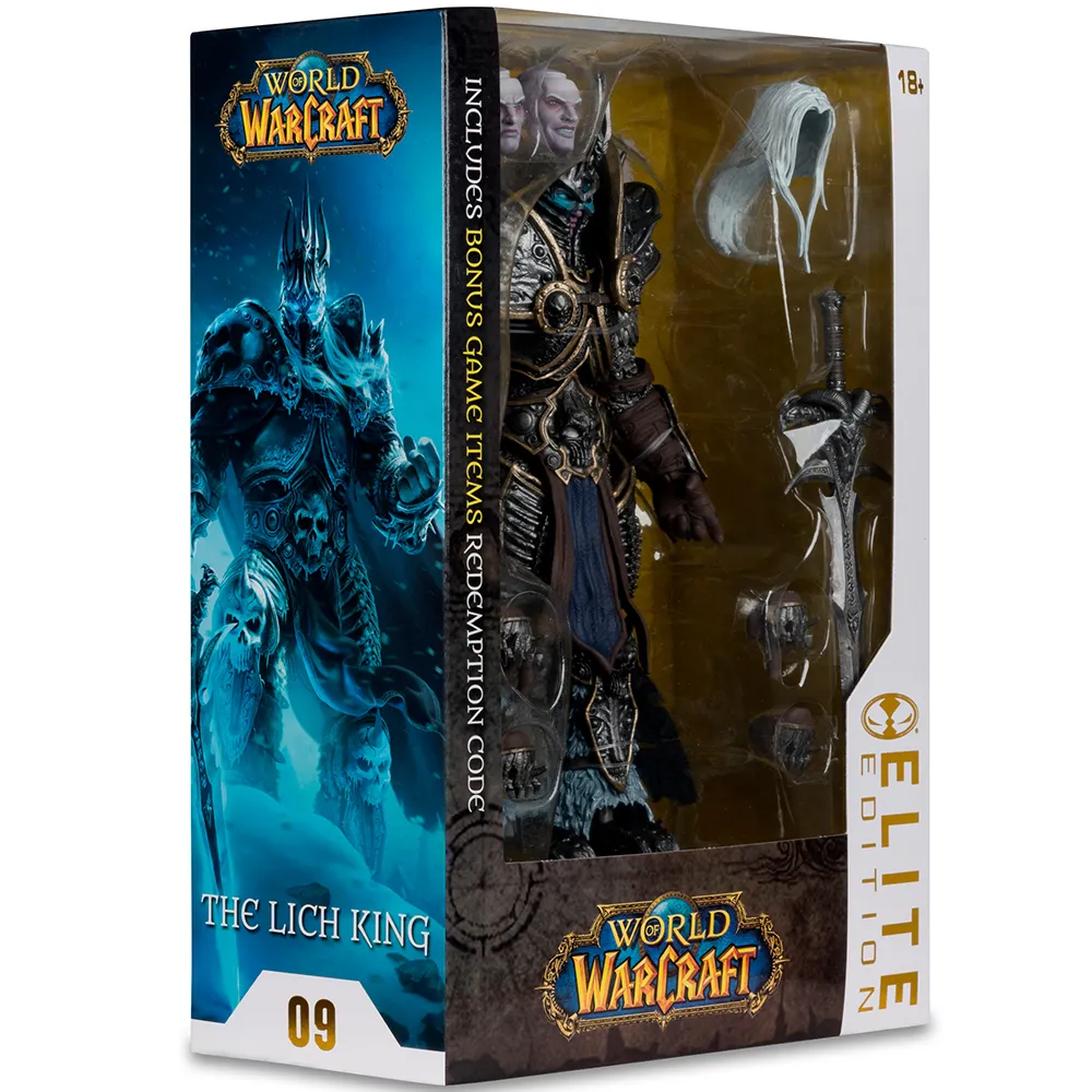 World of Warcraft The Lich King Deluxe McFarlane Elite Edition Action Figure