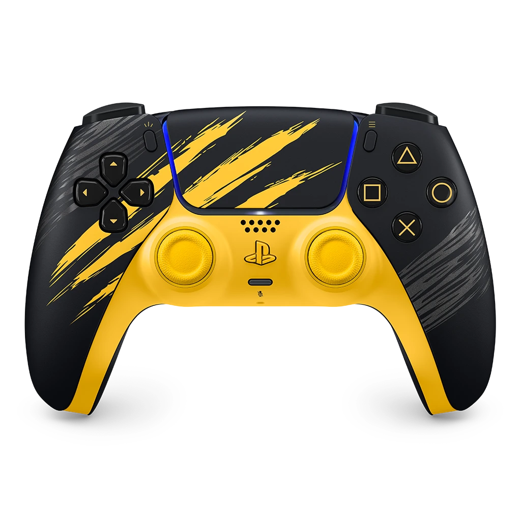 PS5 DualSense Wireless Controller - Marvel’s Wolverine Battle Yellow Limited Edition