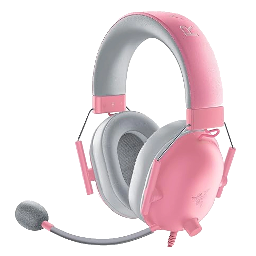 Razer BlackShark V2 X Esports 7.1 Surround Sound Wired Gaming Headset Quartz Edition