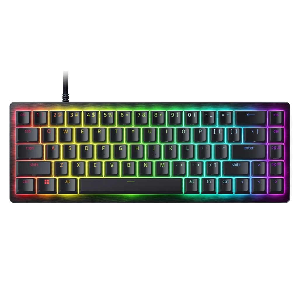 Razer Huntsman V3 HE Tenkeyless Magnetic Mini 65%, 8KHz Esports Gaming Keyboard Black US Layout