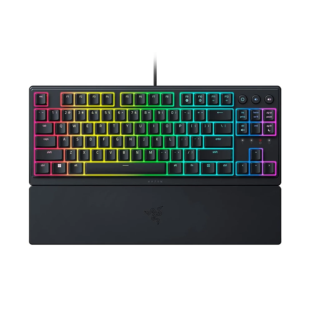 Razer Ornata V3 Tenkeyless Low Profile Gaming Mechanical Membrane Wired Keyboard
