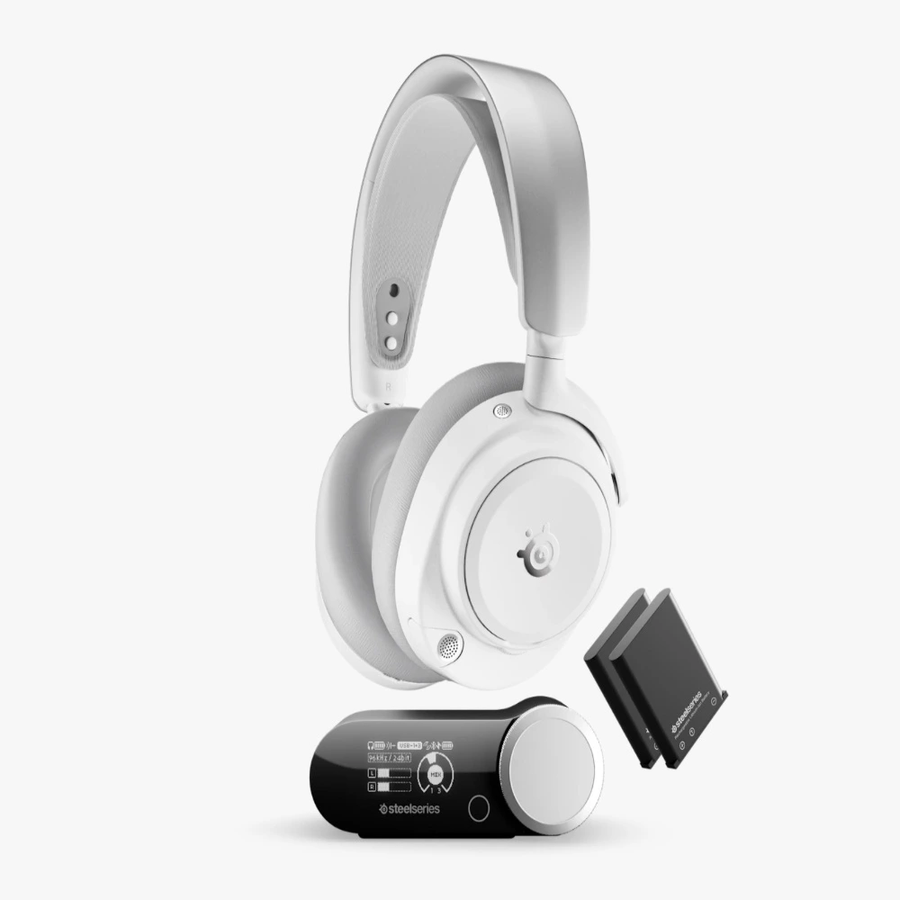 SteelSeries Arctis Nova Pro Omni Wireless Gaming Headset White