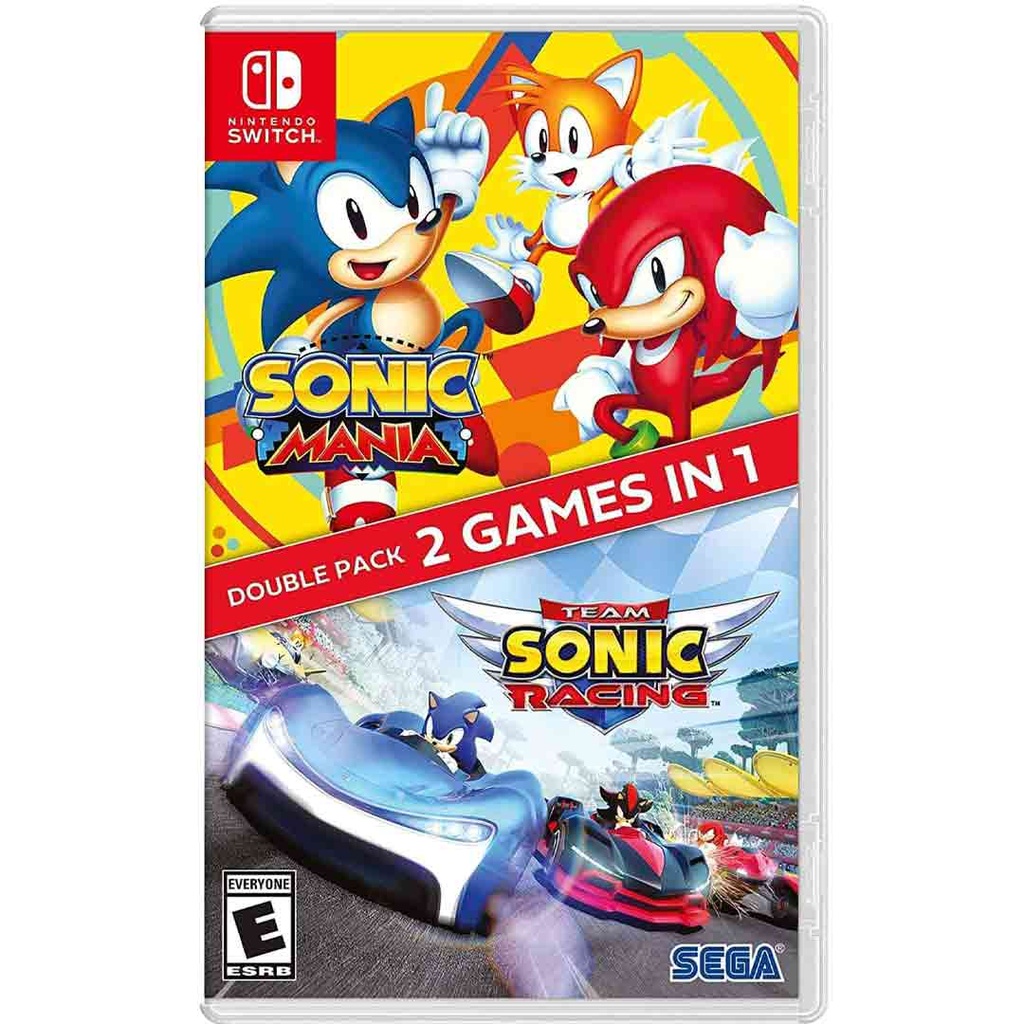 NS Sonic Mania + Team Sonic Racing NTSC