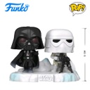 Funko Pop! Deluxe: Star Wars Battle at Echo Base Series Darth Vader &amp; SnowTrooper