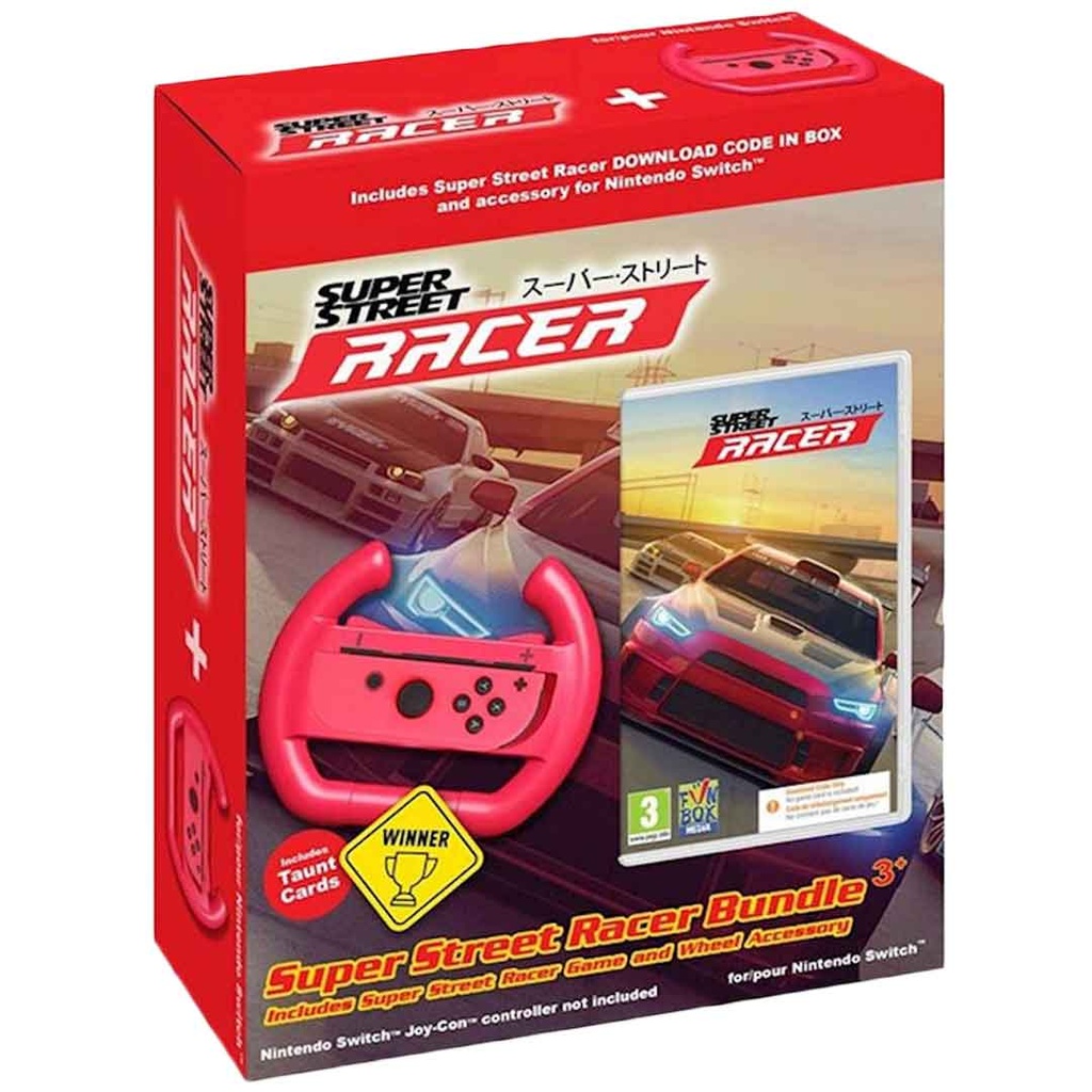 NS Super Street Racer - Wheel Bundle PAL (Game Code)