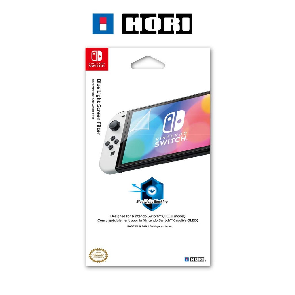 HORI Nintendo Switch OLED Blue Light Screen Filter