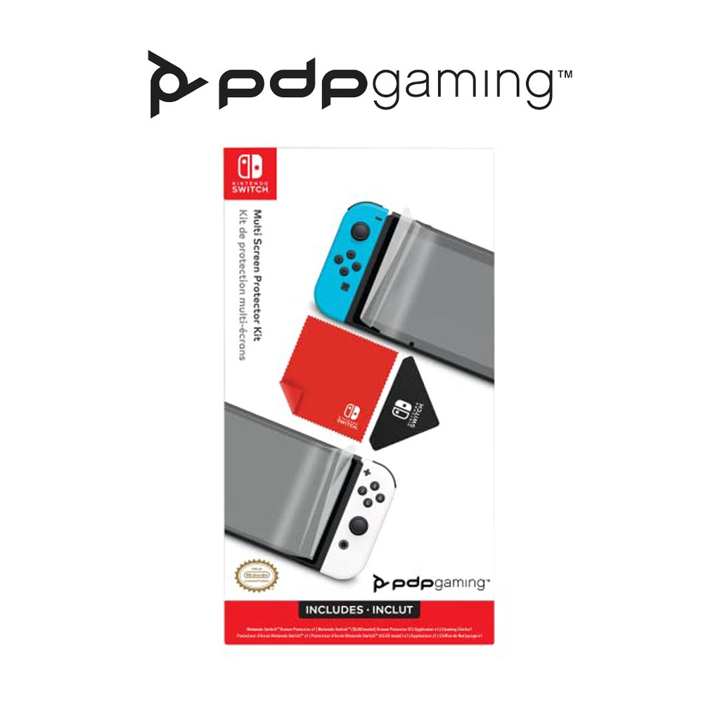 PDP Nintendo Switch OLED Multi Screen Protector Kit
