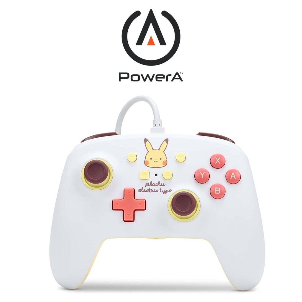PowerA Enhanced Wired Contoller Pokemon Pikachu Electric Type