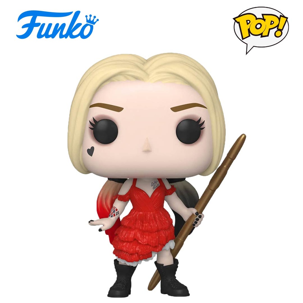 Funko POP! Suicide Squad Harley Quinn Damaged Dress Figure