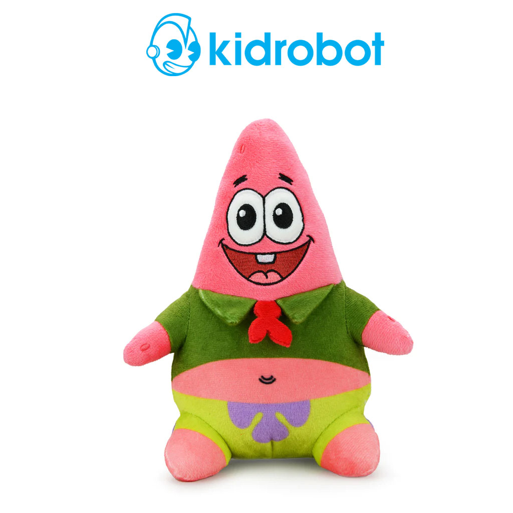 Kidrobot SpongeBob Squarepants Kamp Koral Patrick Phunny Plush