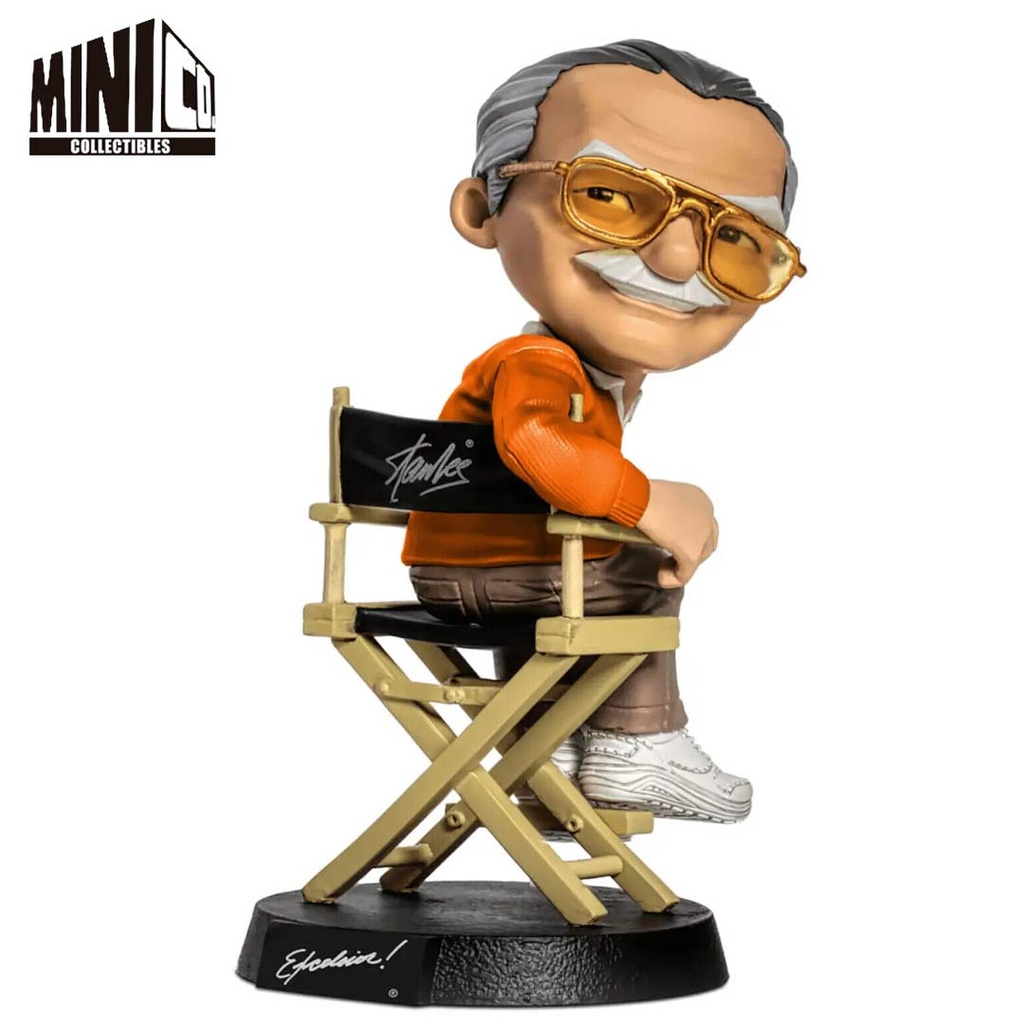 Iron Studios -  Stan Lee (Orange) - Pow! - MiniCo
