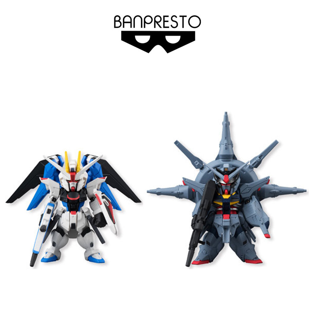 Banpresto - Gundam Freedom &amp; Providence Figure