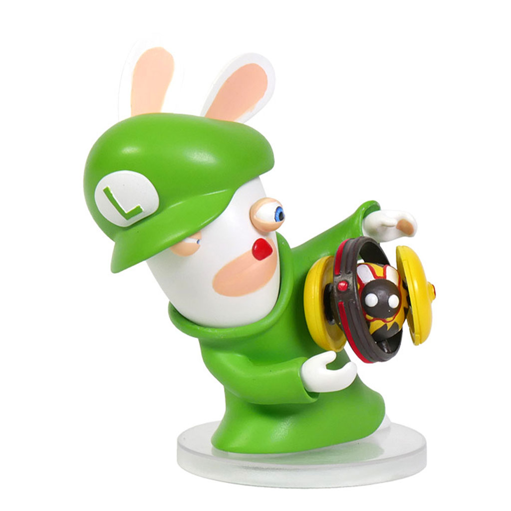 UBISOFT - Mario Rabbid K.Battle Statua Luigi 8cm