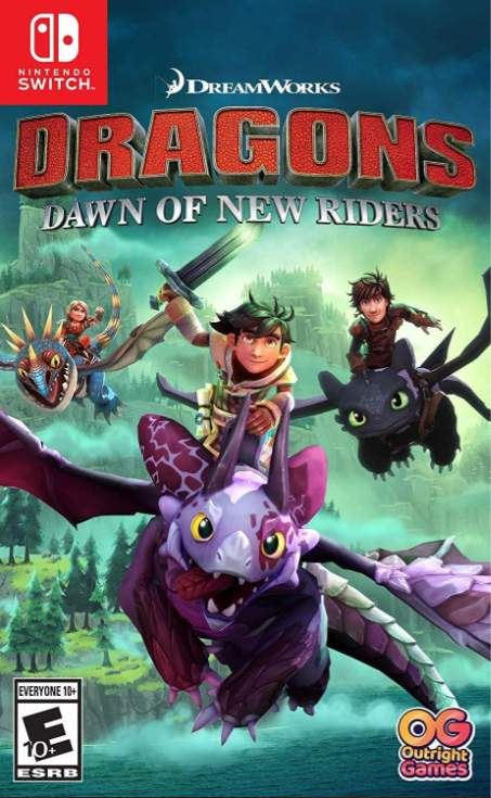 NS Dragons: Dawn of the New Riders (How to Train Your) NTSC