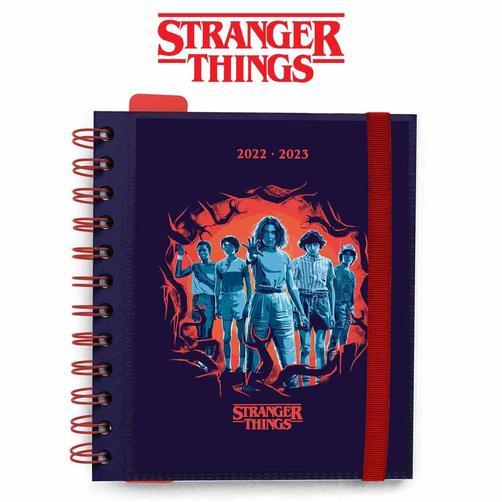 Stranger Things School Diary Notebook
