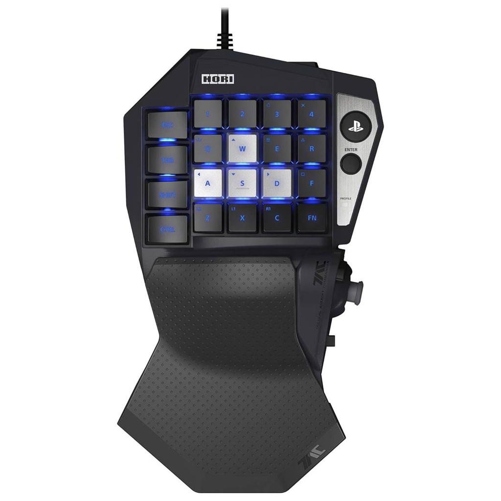 HORI Tactical Assault Commander TAC Mechanical Keypad for PS5, PS4, PC