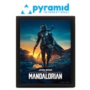 Pyramid - STAR WARS: THE MANDALORIAN (NIGHTFALL) - FRAMED