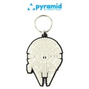 Pyramid - STAR WARS (MILLENNIUM FALCON) RUBBER KEYCHAIN