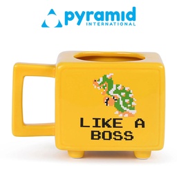 [682557] Pyramid - SUPER MARIO BROS (LIKE A BOSS) RETRO TV HEAT CHANGE MUG
