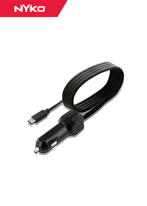 Nyko Nintendo Switch Travel Charger Rapid Charing Car Adapter