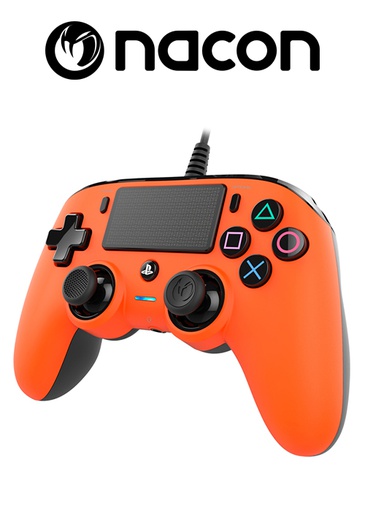 [204095] Nacon PS4 Wired Compact Controller Orange