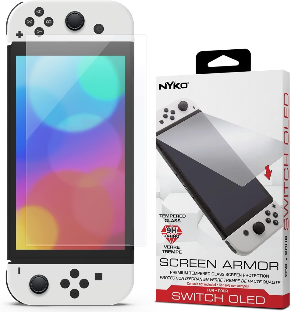 Nyko Nintendo Switch OLED Screen Protection Game Store