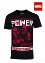 Spiderman - Power Vs Responsibility Men's T-shirt - 2XL