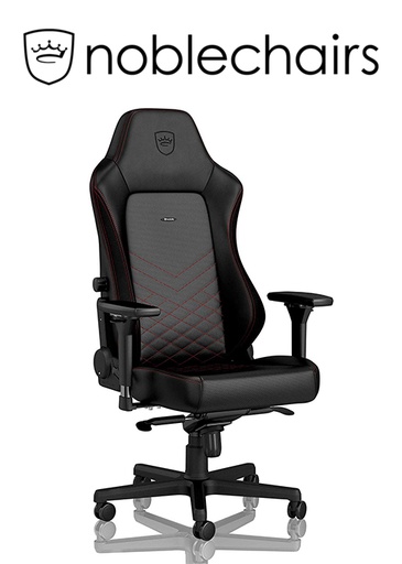 [434517] Noblechairs HERO Gaming Chair - Black/Red