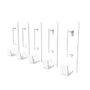 DEZCTOP D-BOARD Hook White