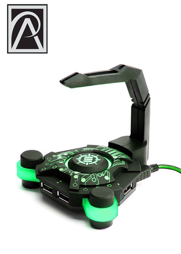 [534573] ENHANCE Gaming Mouse Bungee - Green